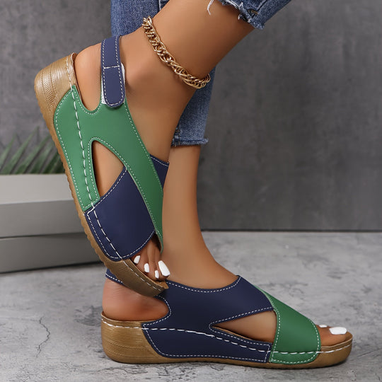 Women's Adjustable Comfort Cross-Strap Sandals