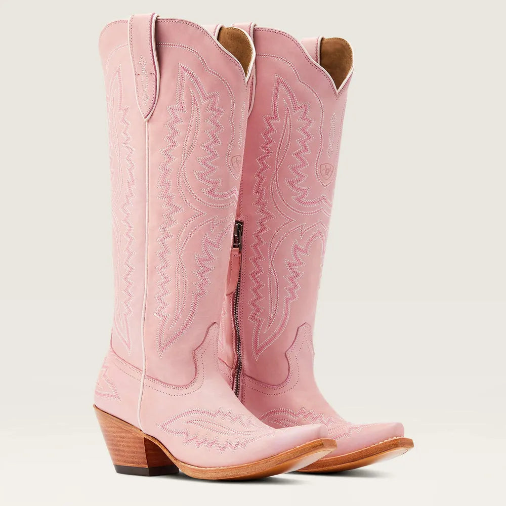 Women's Embroidered Western Knee-High Cowboy Boots