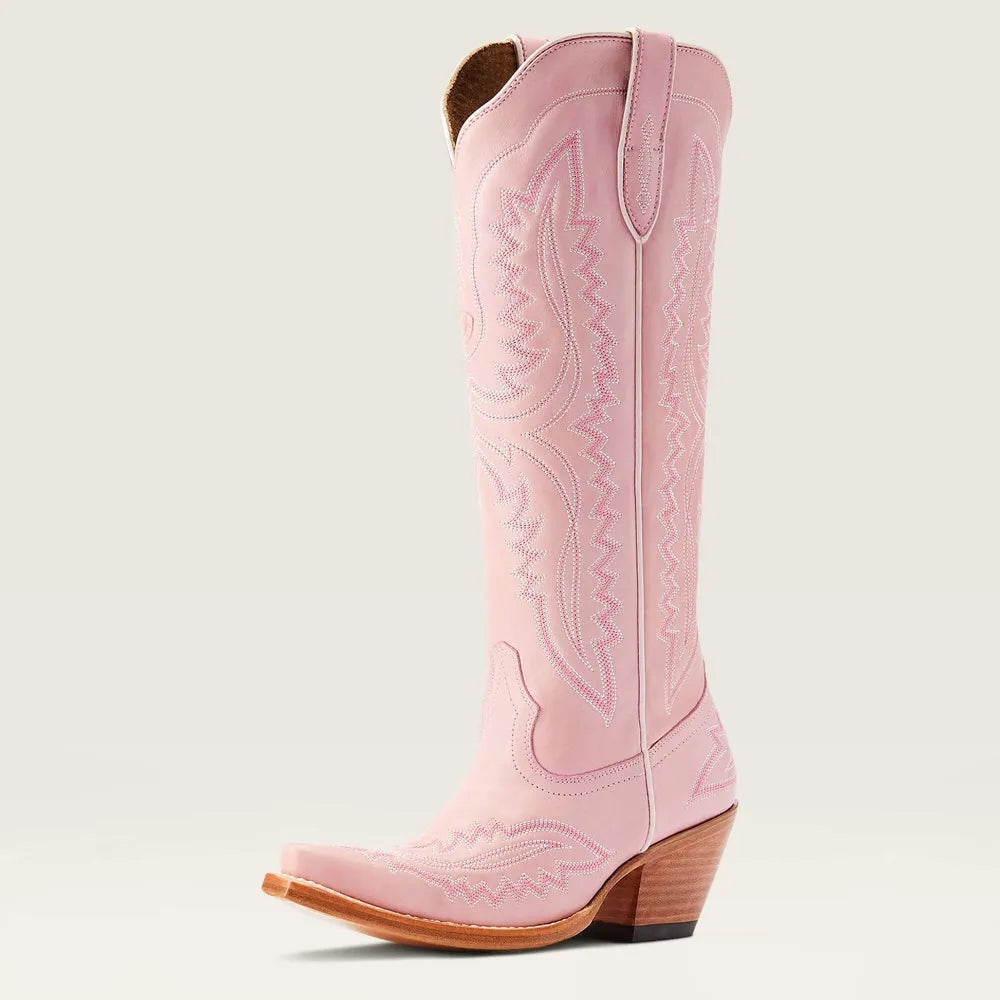 Women's Embroidered Western Knee-High Cowboy Boots