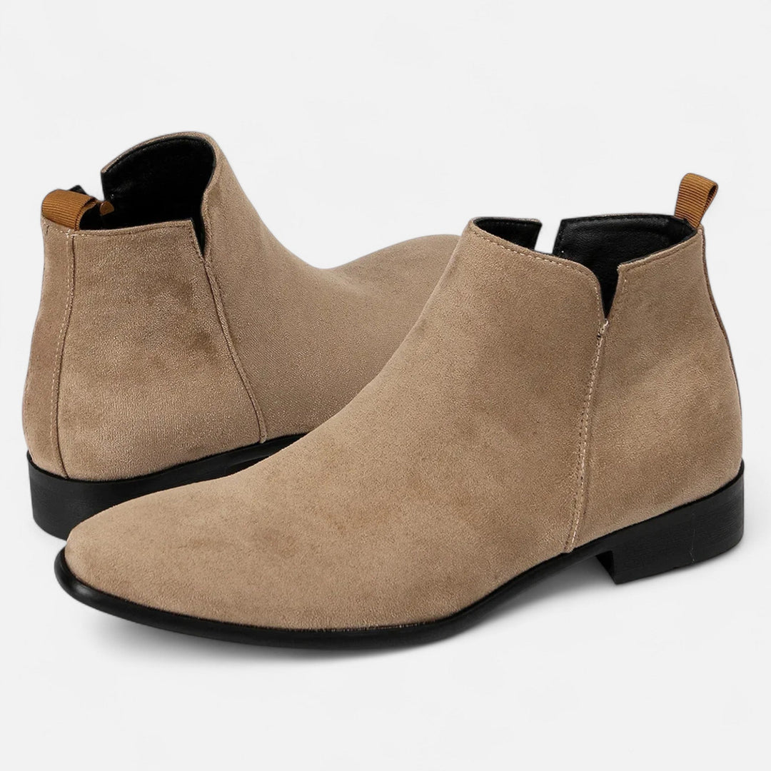 Women's Minimalist Square-Toe Ankle Boots