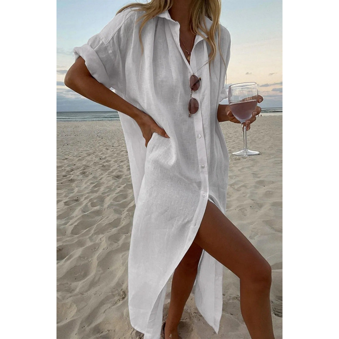 Women's Oversized Shirt Dress