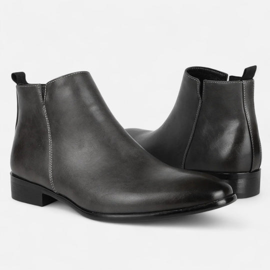 Women's Minimalist Square-Toe Ankle Boots