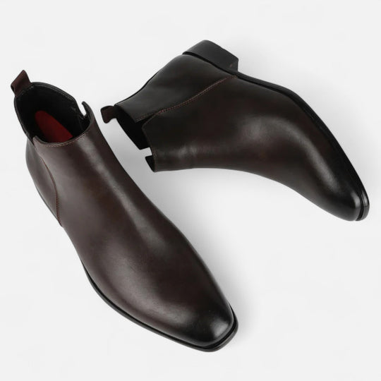 Women's Minimalist Square-Toe Ankle Boots