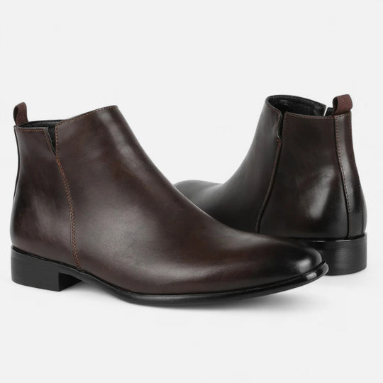 Women's Minimalist Square-Toe Ankle Boots
