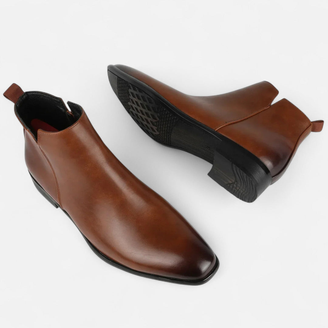 Women's Minimalist Square-Toe Ankle Boots
