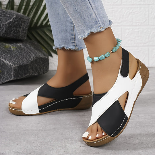 Women's Adjustable Comfort Cross-Strap Sandals