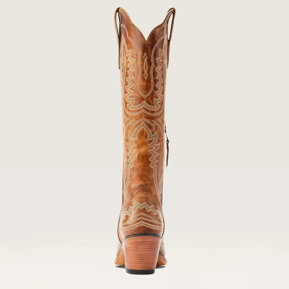 Women's Embroidered Western Knee-High Cowboy Boots