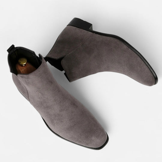 Women's Minimalist Square-Toe Ankle Boots