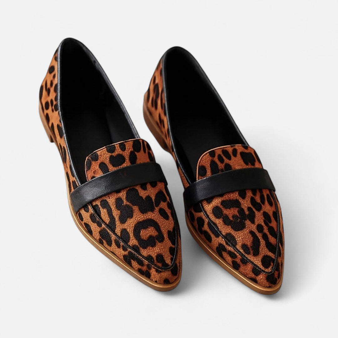 Women's Classic Suede Pointed-Toe Loafers