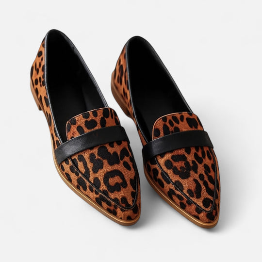 Women's Classic Suede Pointed-Toe Loafers