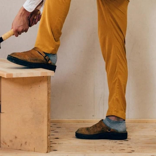 Men's Buckle Strap Slip-On Clogs