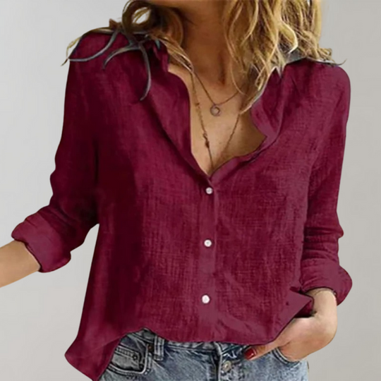 Women's Classic Button-Up Shirt