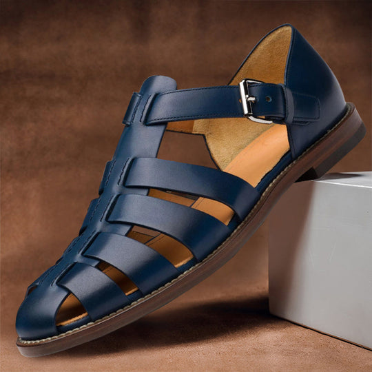 Men's Classic Buckled Fisherman Casual Sandals