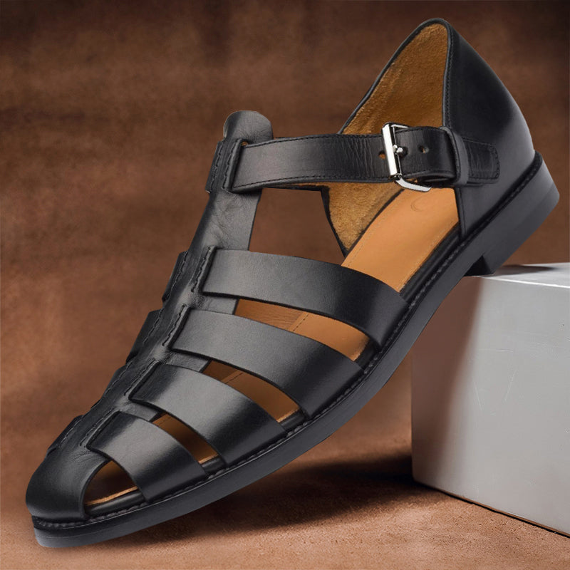 Men's Classic Buckled Fisherman Casual Sandals
