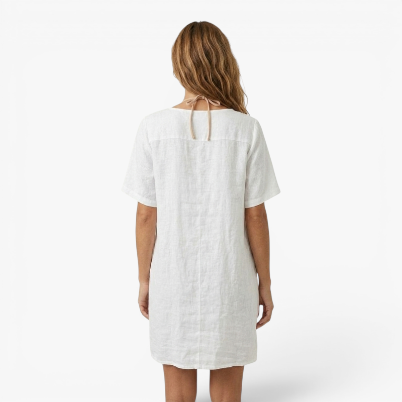 Women’s Lightweight Cotton Cover Up Dress with Relaxed Fit