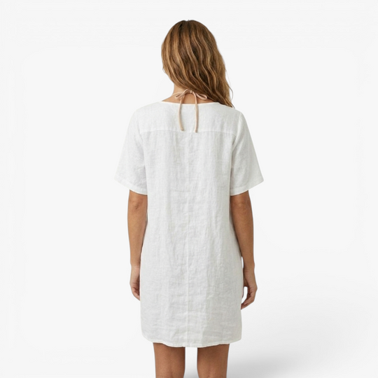 Women’s Lightweight Cotton Cover Up Dress with Relaxed Fit