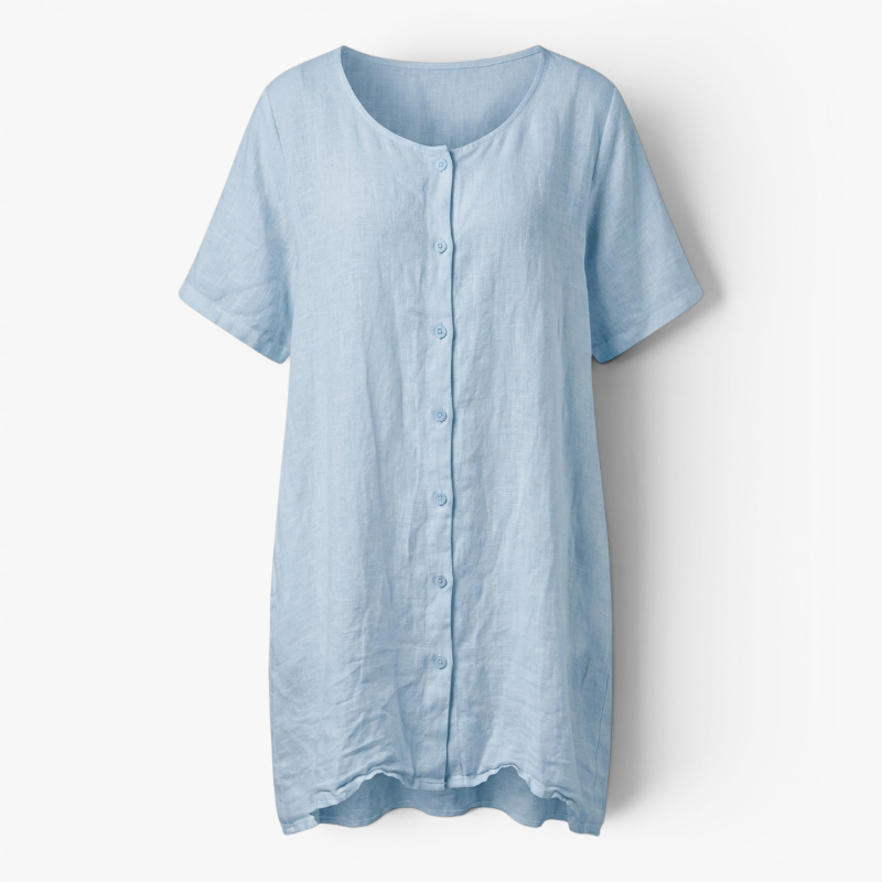 Women’s Lightweight Cotton Cover Up Dress with Relaxed Fit