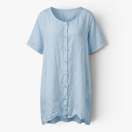 Women’s Lightweight Cotton Cover Up Dress with Relaxed Fit