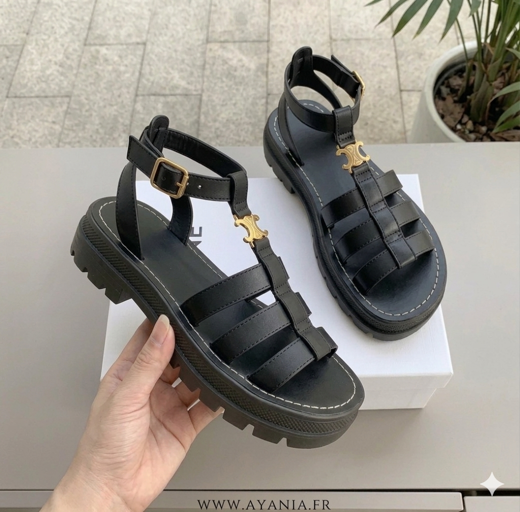 Women's Strappy Gladiator Platform Sandals