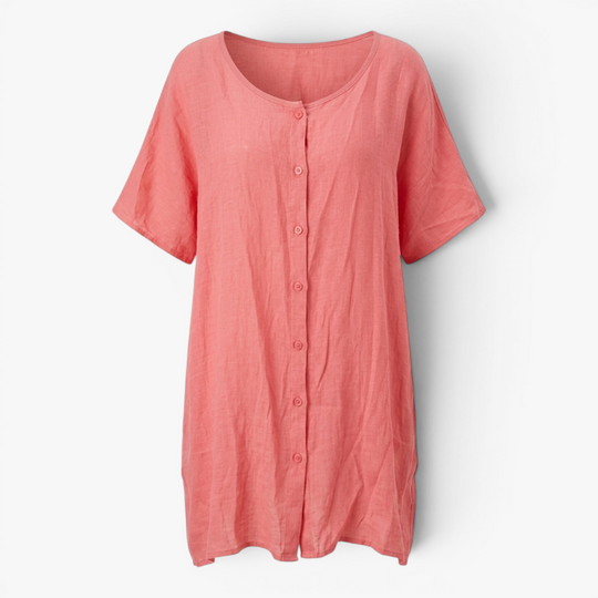 Women’s Lightweight Cotton Cover Up Dress with Relaxed Fit