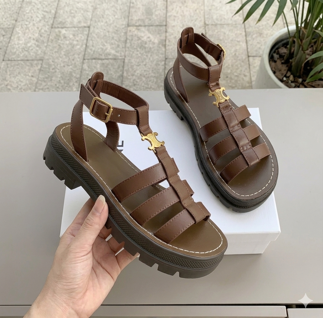 Women's Strappy Gladiator Platform Sandals