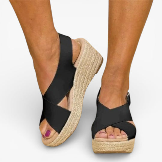 Women’s Espadrille Wedges Comfortable Summer Heels