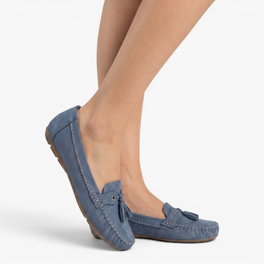 Women’s Tassel Moccasin Slip On Loafers