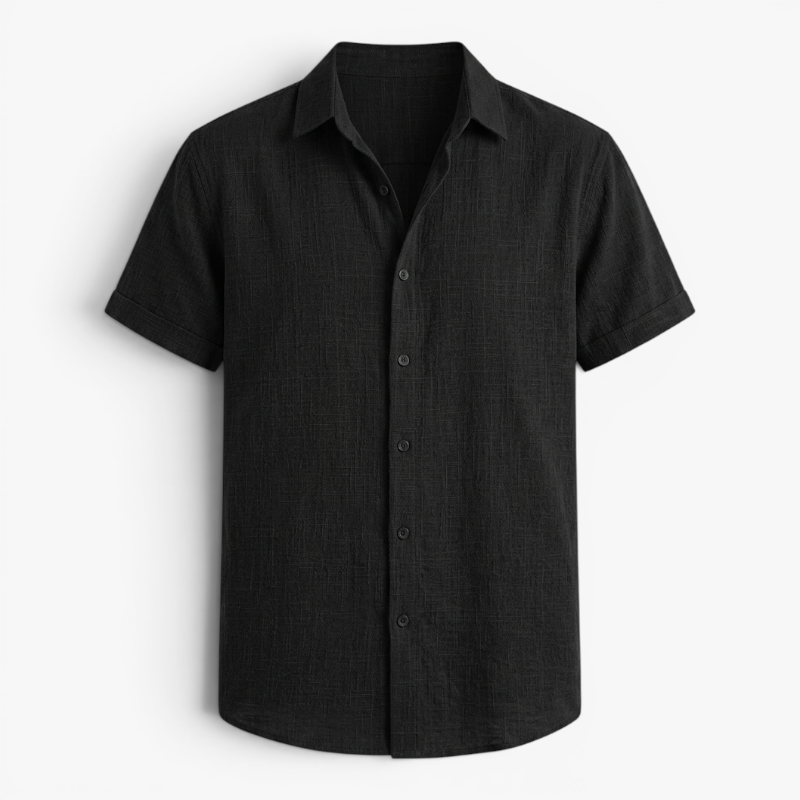 Men’s Lightweight Linen Shirt with Relaxed Summer Fit