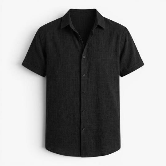 Men’s Lightweight Linen Shirt with Relaxed Summer Fit