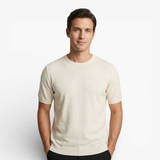 Men's Lightweight Soft Cashmere Knit Shirt