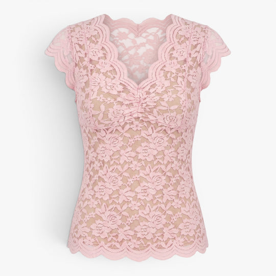 Women's Enchanting Floral Lace Bodysuit Top