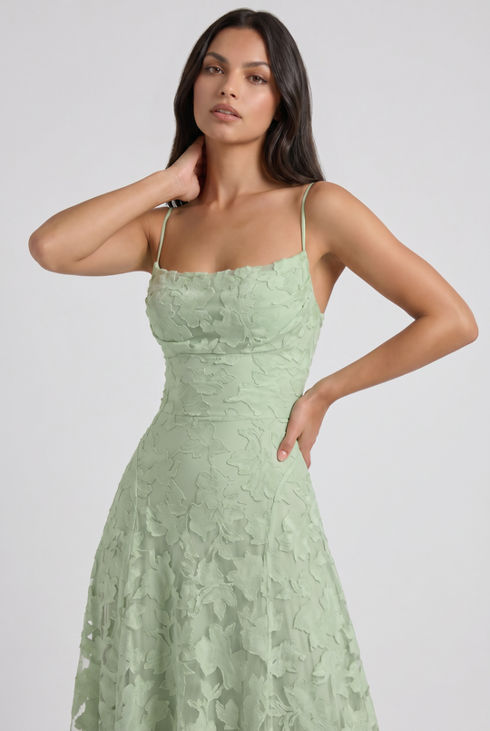Women's Lace Maxi Dress with Cowl Neck for Evening Occasions