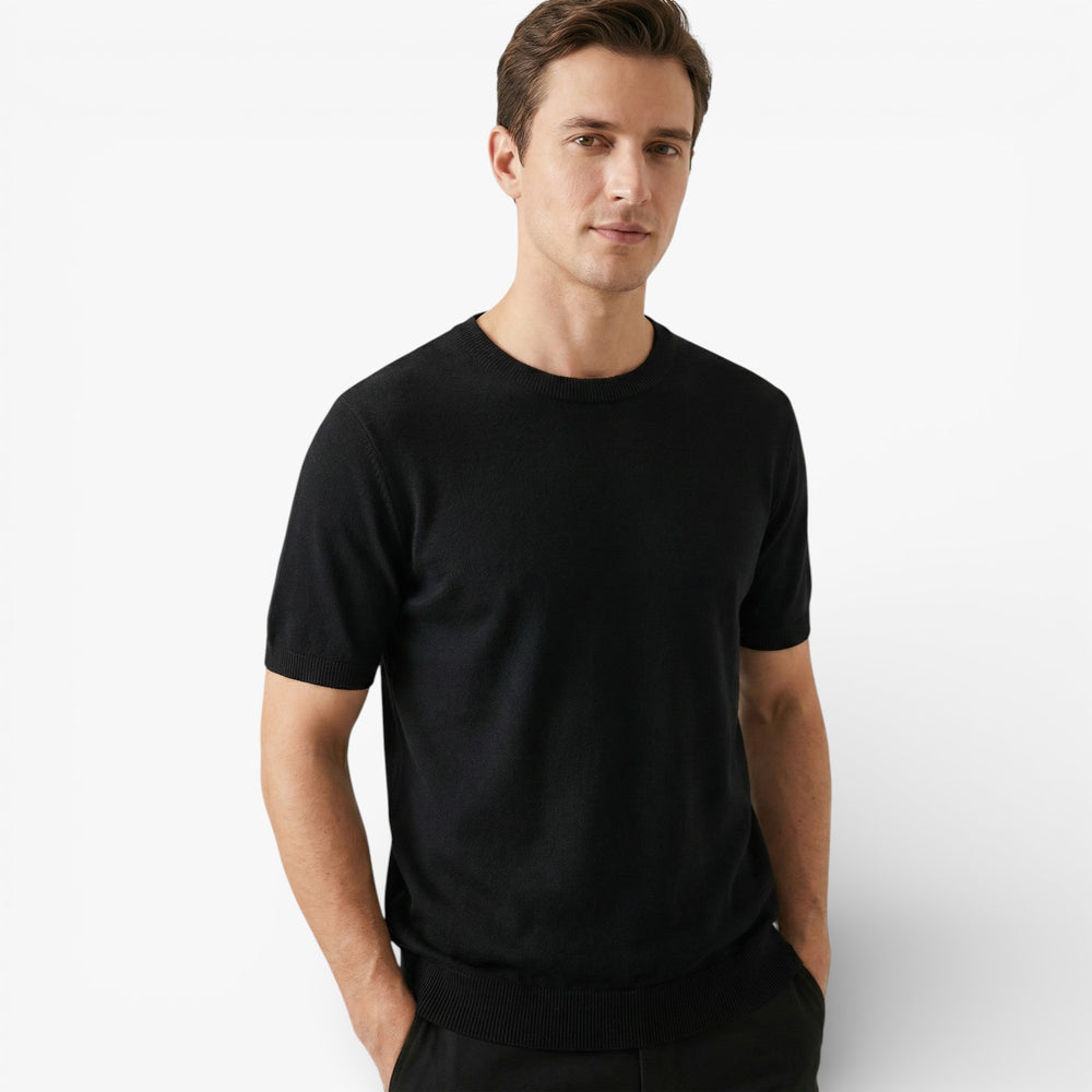 Men's Lightweight Soft Cashmere Knit Shirt