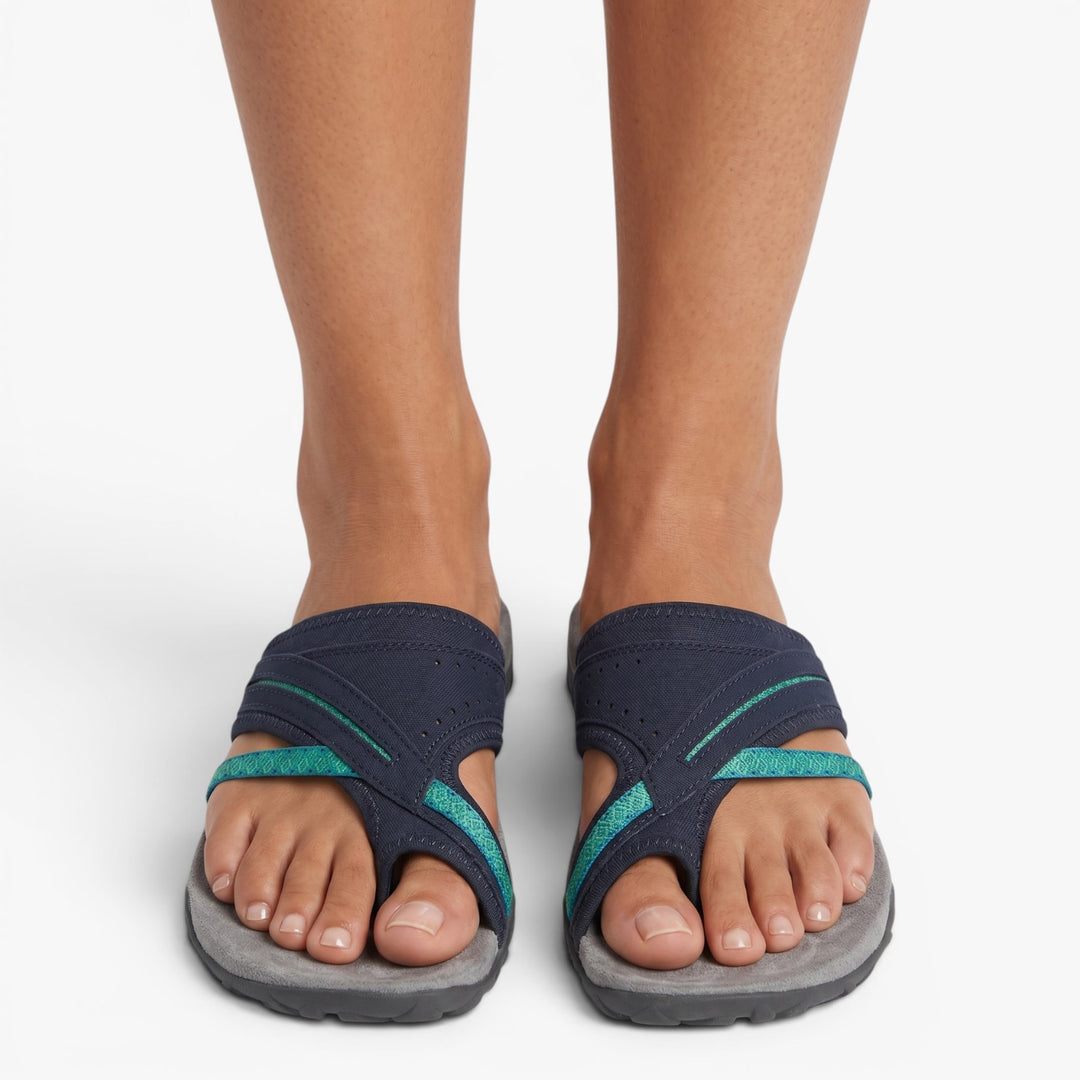 Damen leichte, bequeme Slingback-Sandalen für den Außenbereich