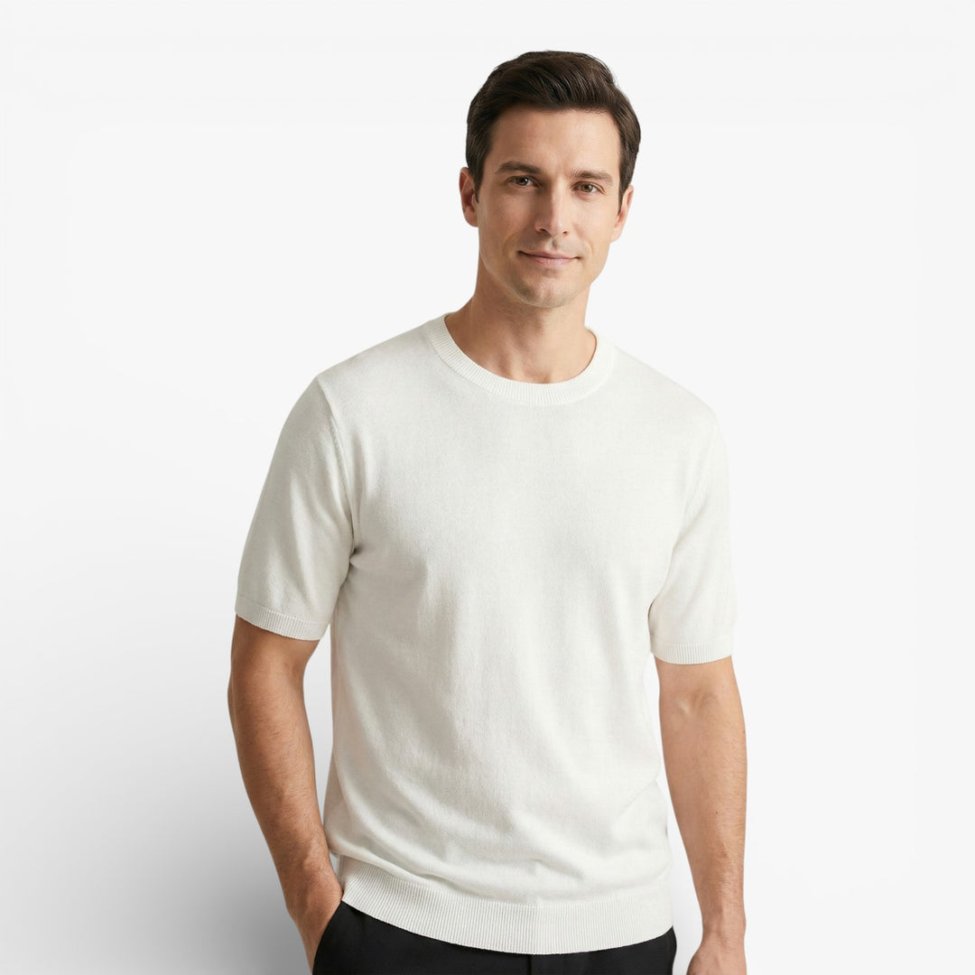 Men's Lightweight Soft Cashmere Knit Shirt