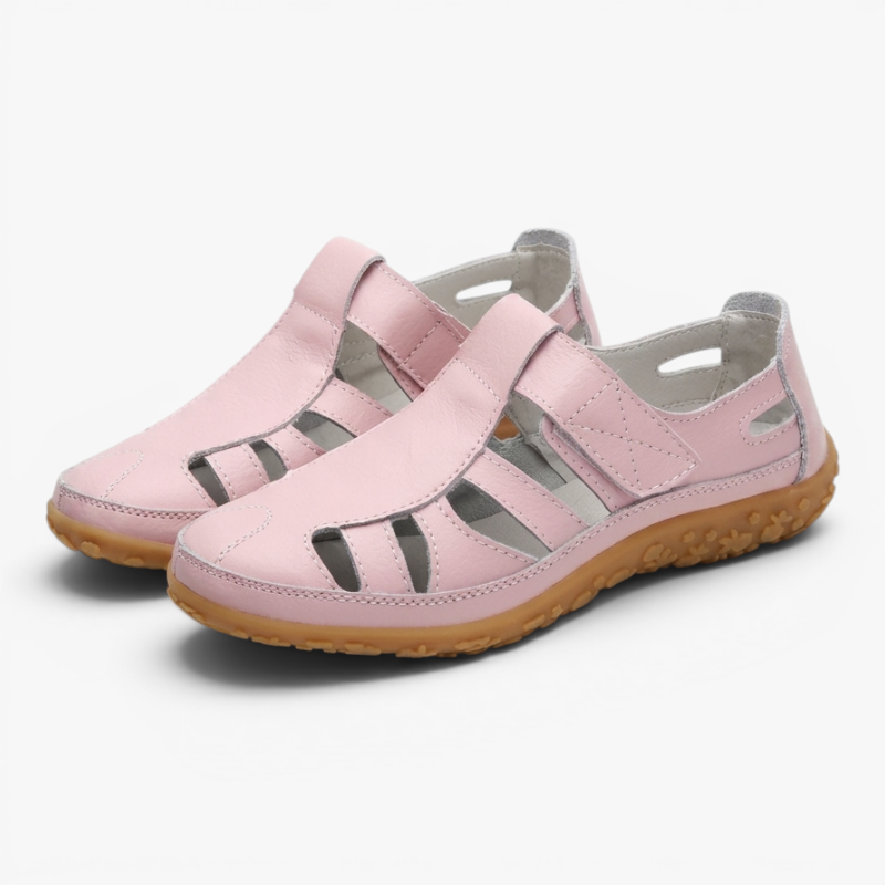 Women’s Casual Comfort Sandals with Breathable Cutout Design