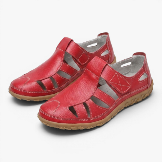 Women’s Casual Comfort Sandals with Breathable Cutout Design