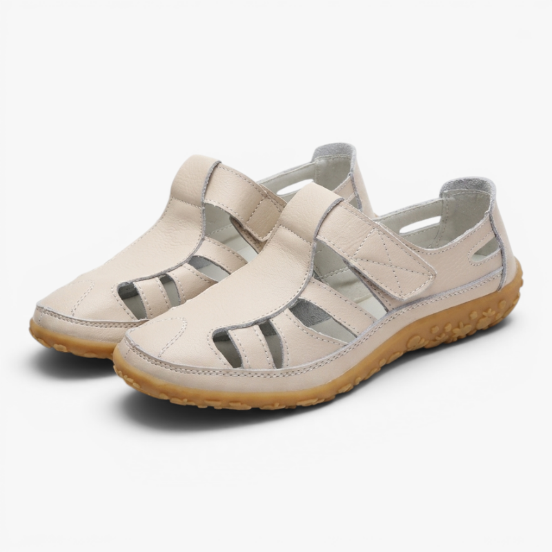 Women’s Casual Comfort Sandals with Breathable Cutout Design