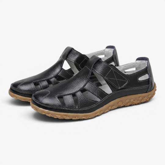 Women’s Casual Comfort Sandals with Breathable Cutout Design