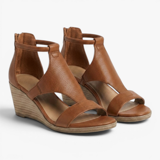 Women’s Wedge Sandals with Adjustable Comfort Fit