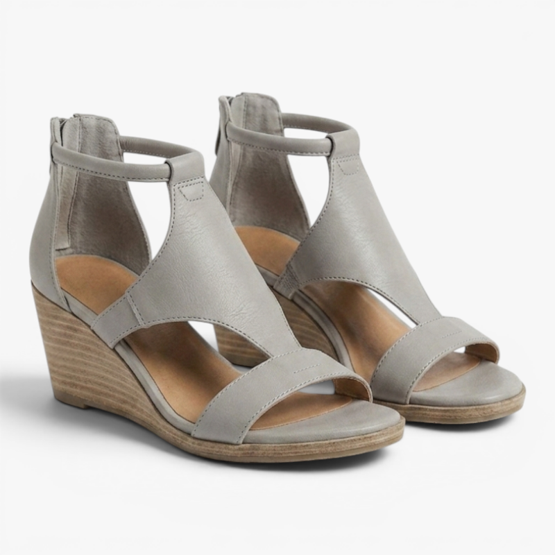 Women’s Wedge Sandals with Adjustable Comfort Fit
