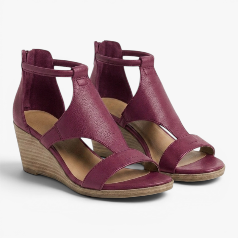 Women’s Wedge Sandals with Adjustable Comfort Fit