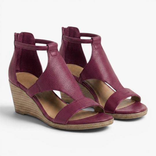 Women’s Wedge Sandals with Adjustable Comfort Fit
