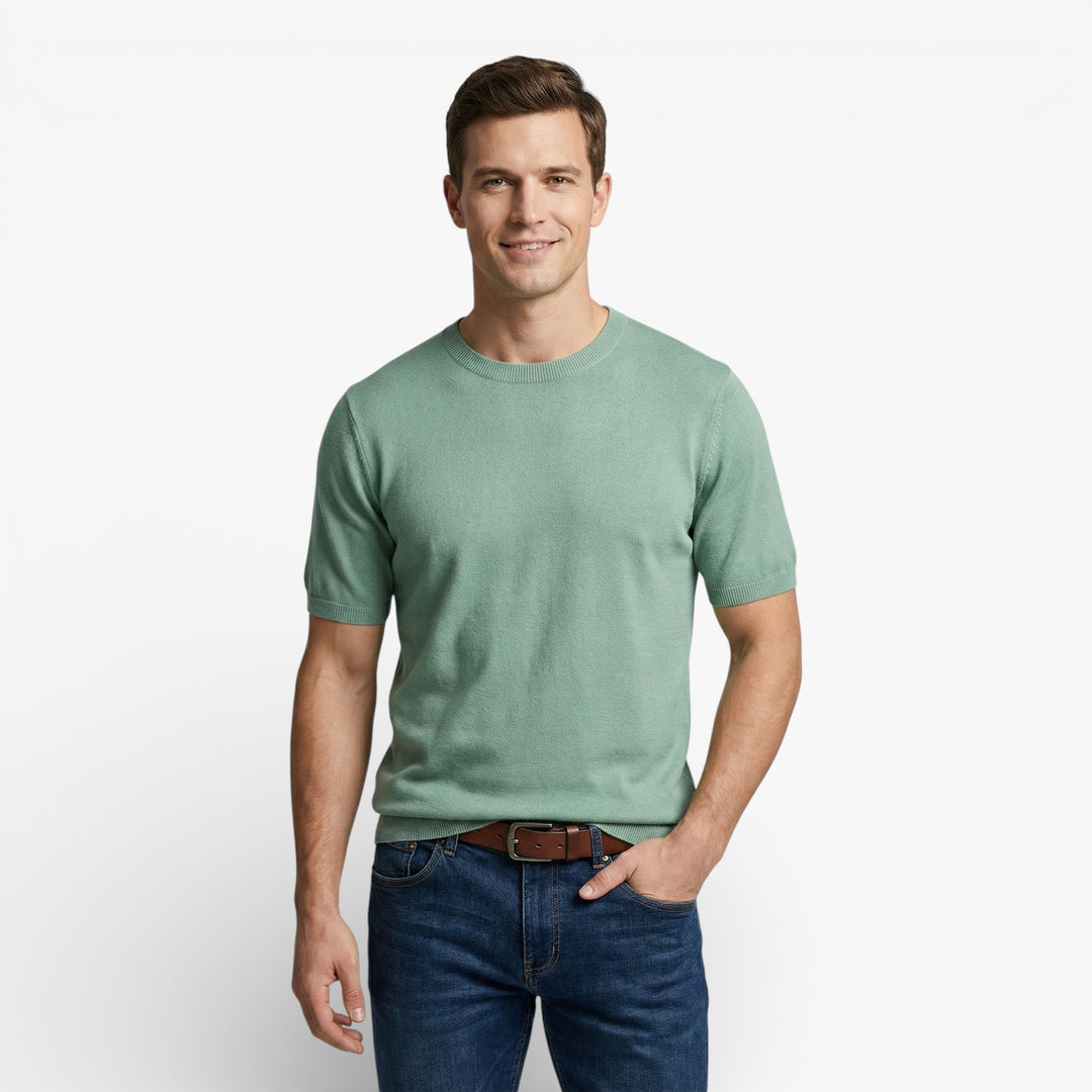 Men's Lightweight Soft Cashmere Knit Shirt
