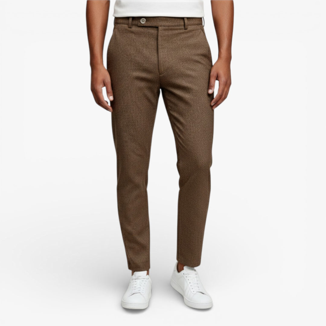 Men's Straight Leg Pants Lightweight Casual Trousers