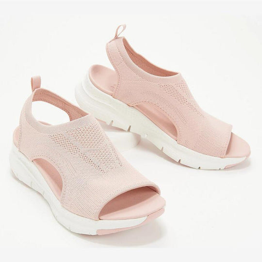 Women's Breathable Knit Open-Toe Comfort Sandals
