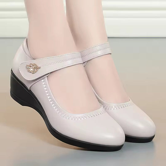 Damen Mary Jane Schuhe mit niedrigem Absatz für Komfort