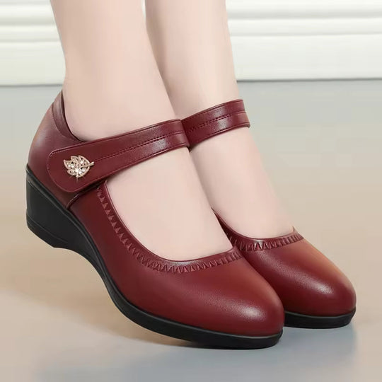 Damen Mary Jane Schuhe mit niedrigem Absatz für Komfort