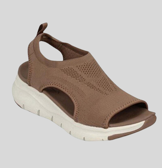 Women's Breathable Knit Open-Toe Comfort Sandals