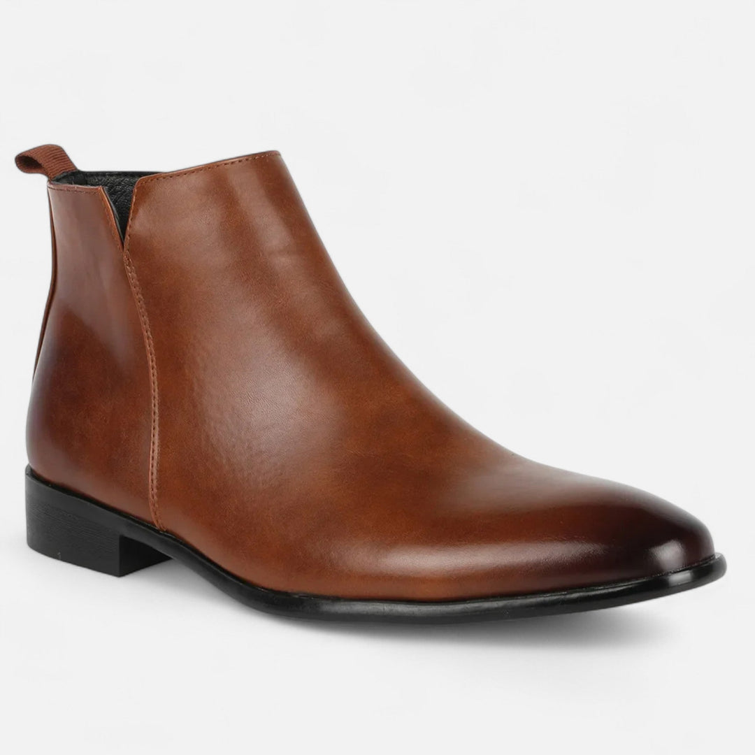 Women's Minimalist Square-Toe Ankle Boots